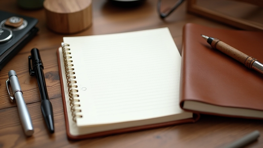 Leather bound study journal